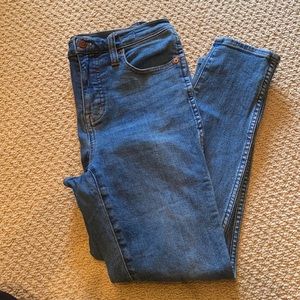 Madewell High-Rise Skinny Crop Denim